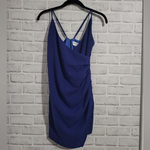 Lovers & Friends Yara Mini Dress Blue Size XXS - Picture 3 of 7